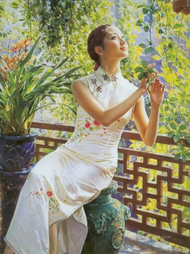 Chinese Girls Painting - Guan ZEJU 12 Chinese